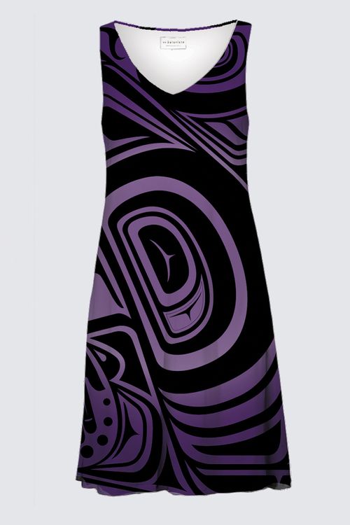 Knowing Purple Katia Dress - New Shape!