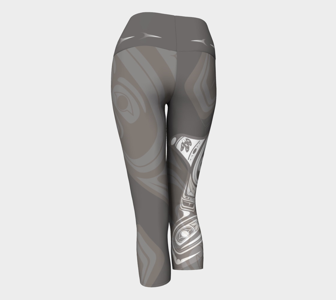 Killerwhale Brown Yoga Capri