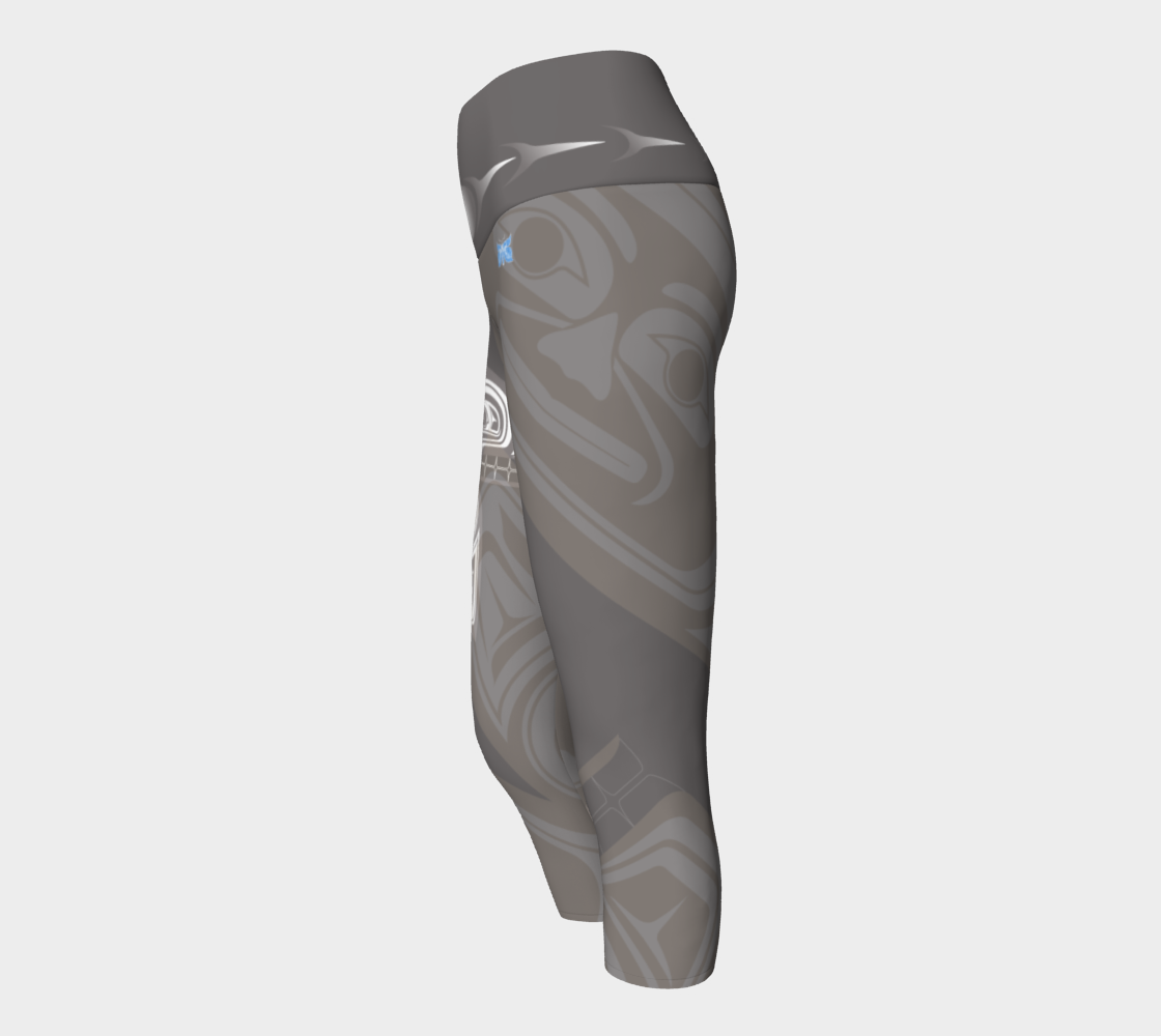 Killerwhale Brown Yoga Capri