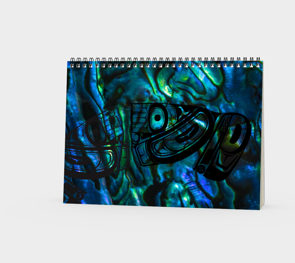 Raven Abalone Spiral