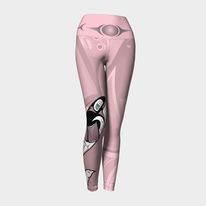 Yoga Legging - Killerwhale by Shar Wilson - X Large