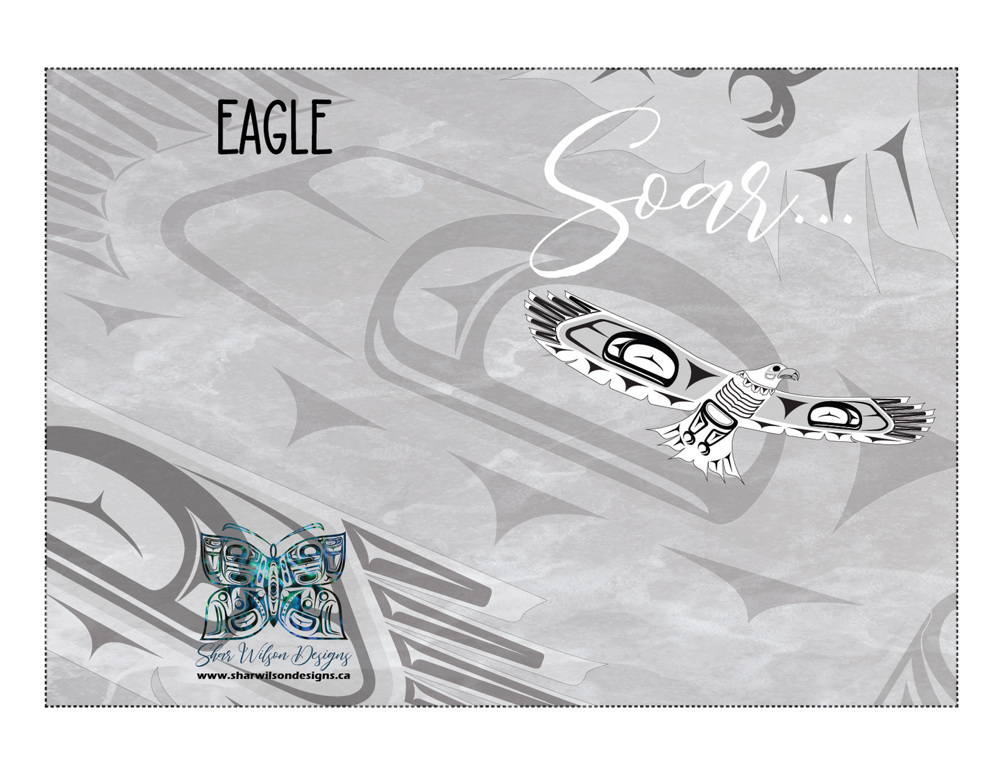 Eagle Soar 5 X 7 Card