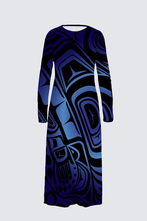 Knowing Blue Dani-Maxi Dress - New Shape!