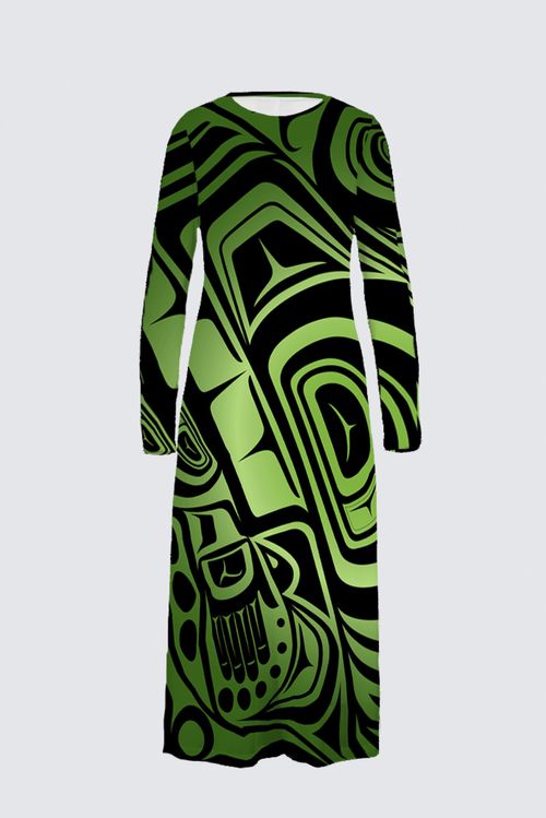 Knowing Skeena Green Dani-Maxi Dress - New Shape!