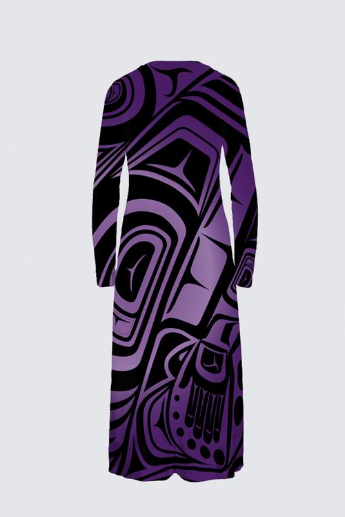 Knowing Purple Dani-Maxi Dress - New Shape!