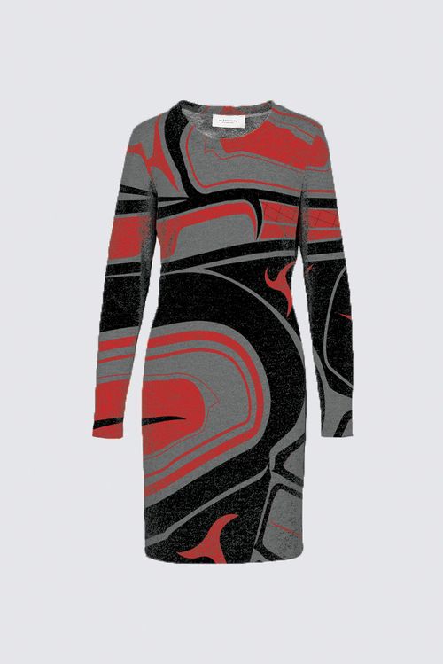 Abstract Traditional Sophy Dress