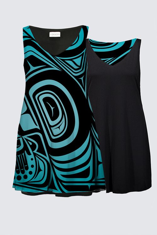 Knowing Teal PS Xsi-yeen Reversible Dress