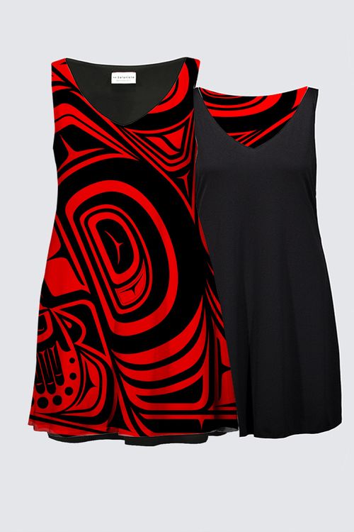 Knowing Red PS Xsi-yeen Reversible Dress