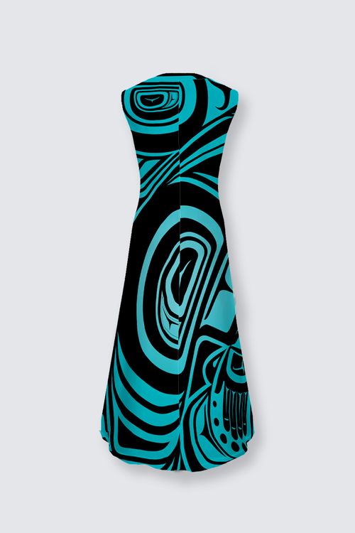 Knowing Teal Lena-Maxi Dress - New Shape!