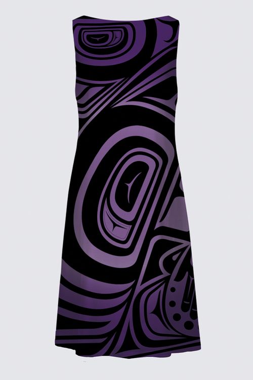 Knowing Purple Katia Dress - New Shape!