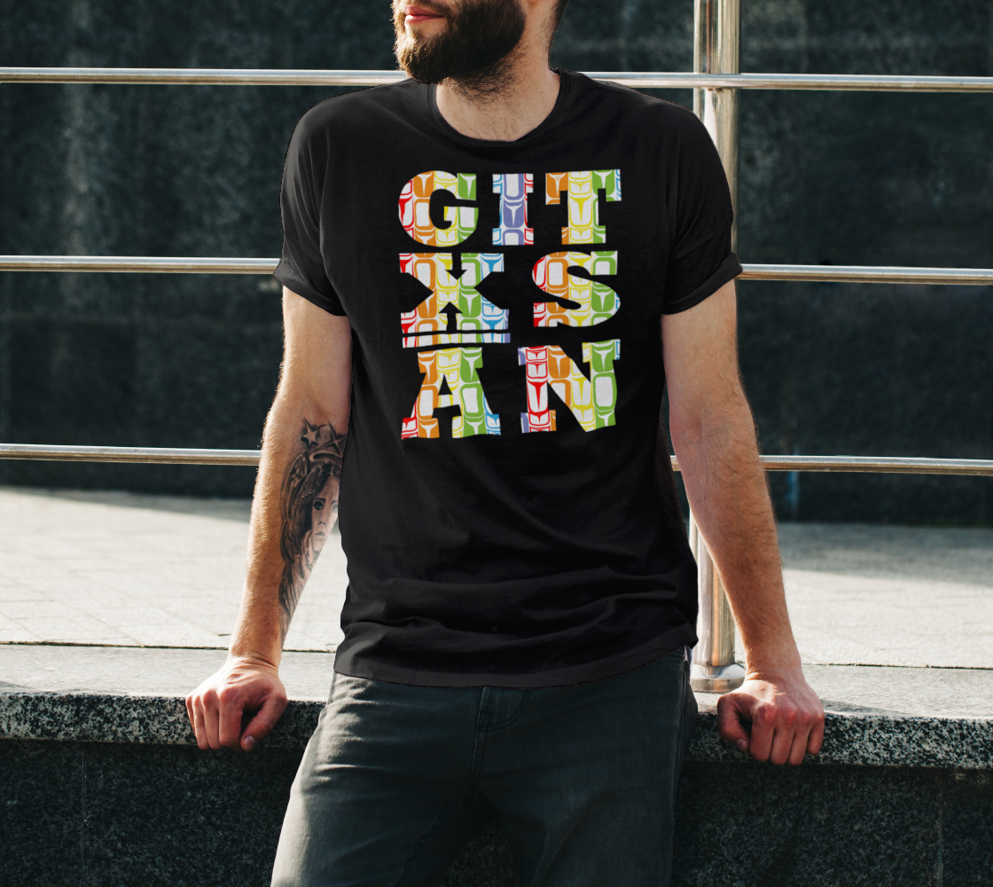 Gitxsan Rainbow Unisex Tee