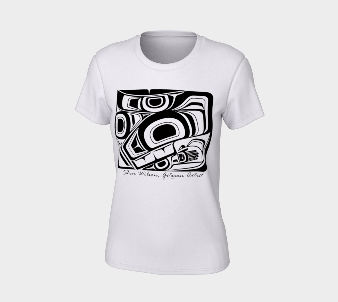 Gitxsan Abstract Womxn's Tee