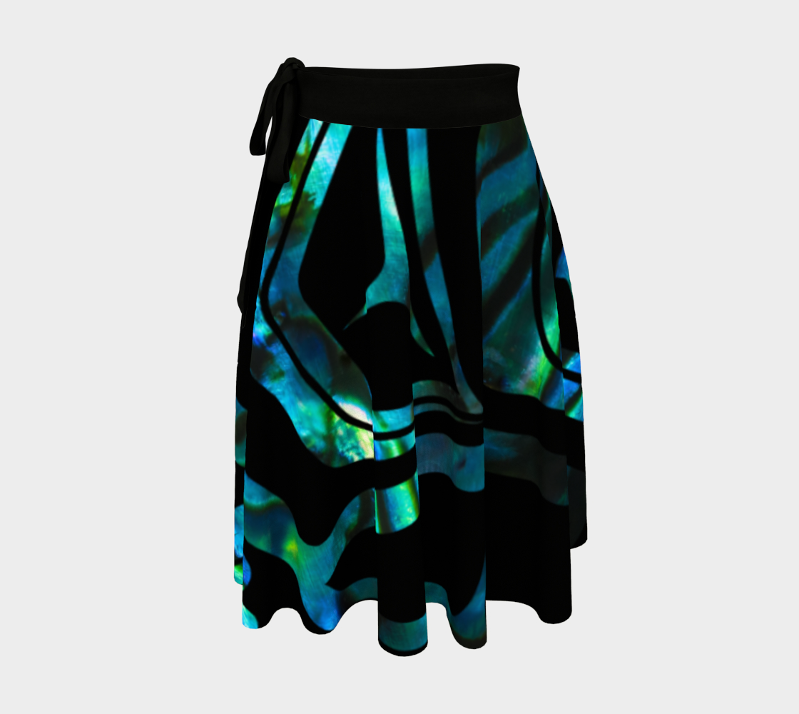 Knowing 2 Abalone Wrap Skirt