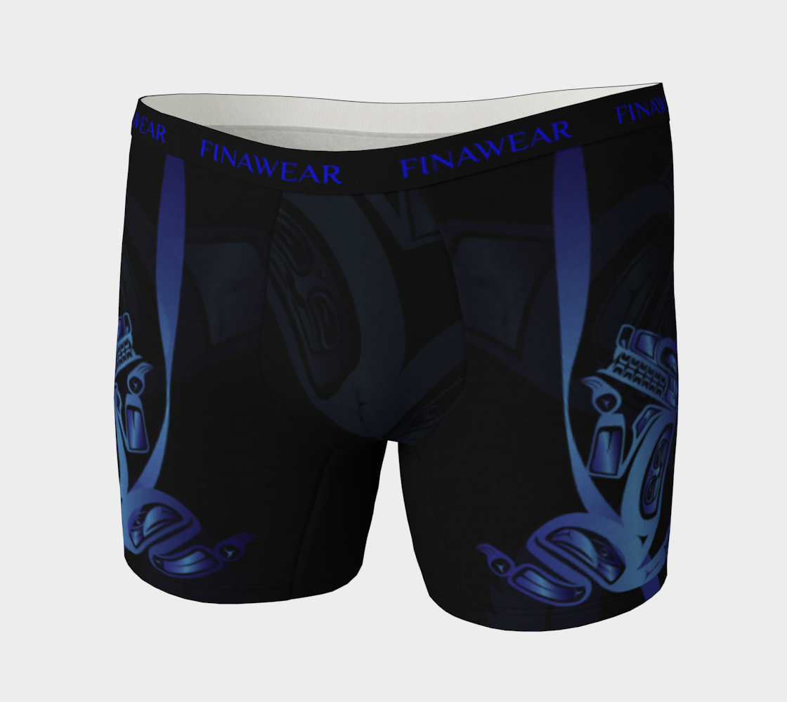 Wolf Blue Men's Boxers