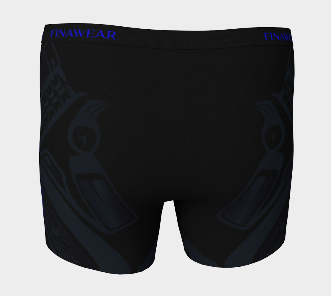 Wolf Blue Men's Boxers