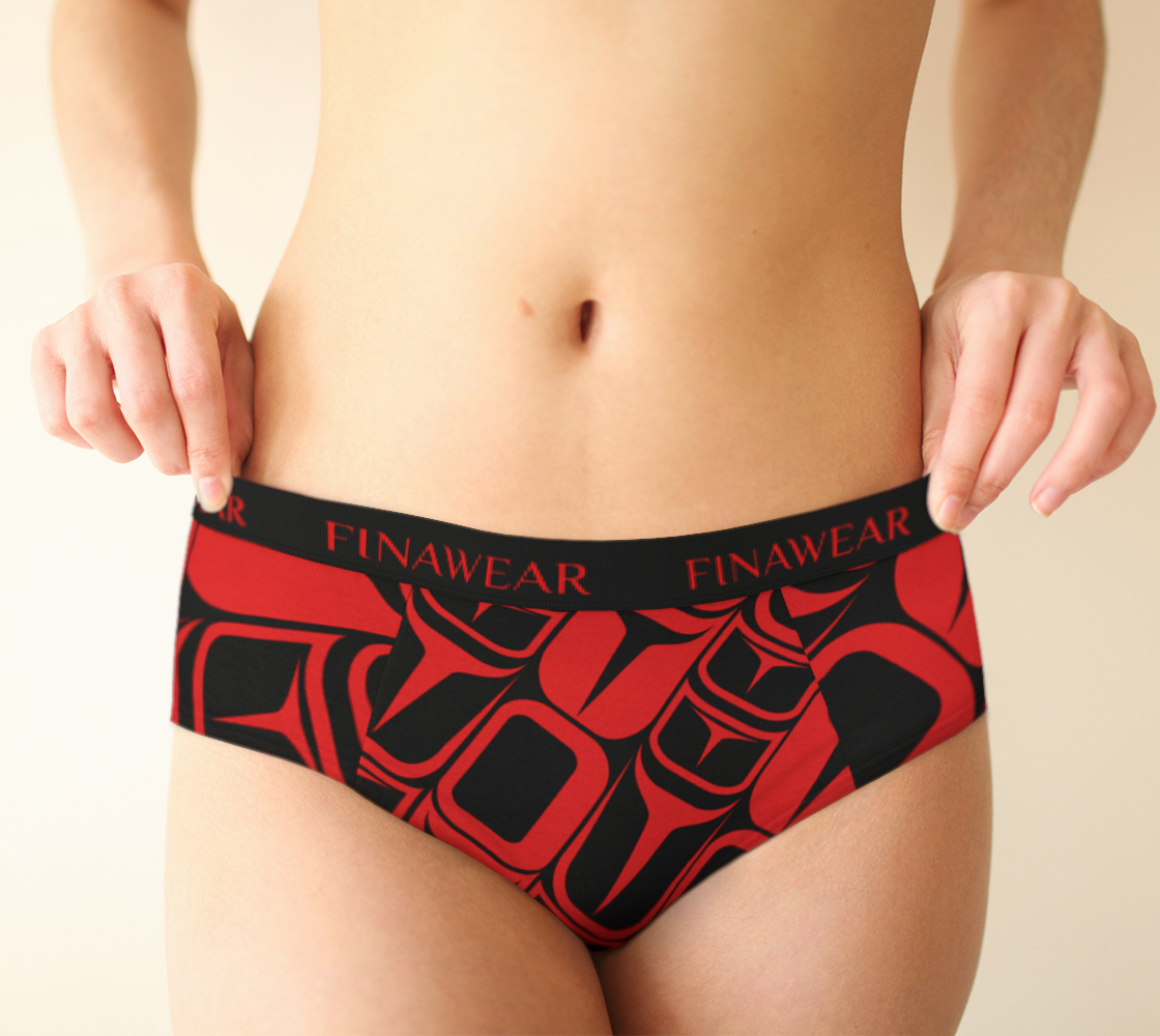 Direct Form Red Cheeky Brief