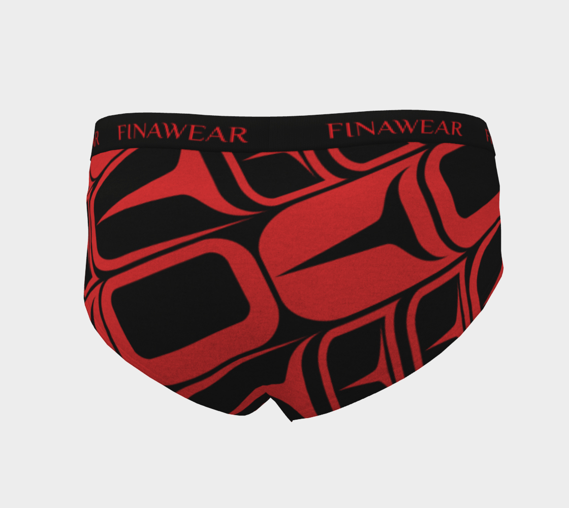 Direct Form Red Cheeky Brief