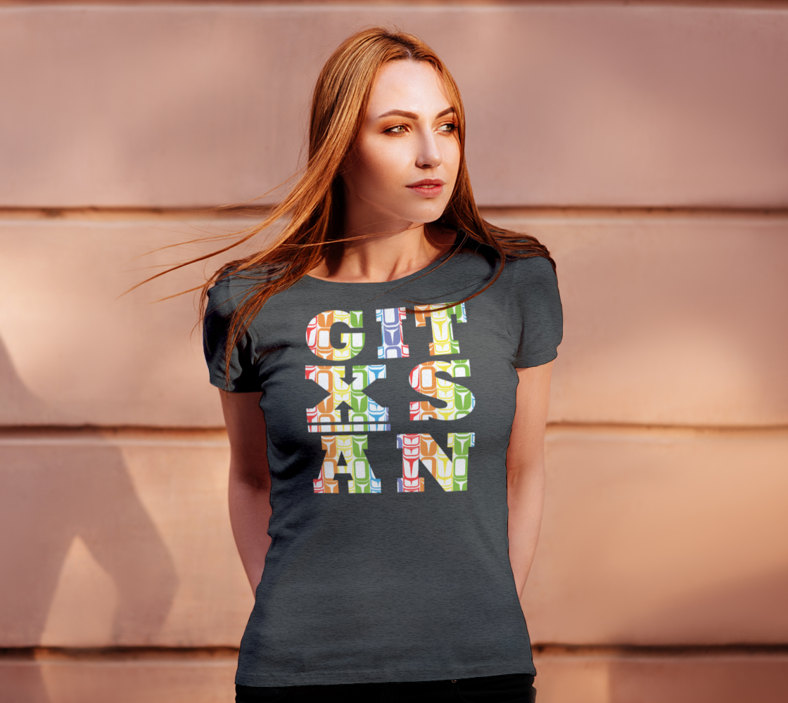 Gitxsan Rainbow Women's Tee