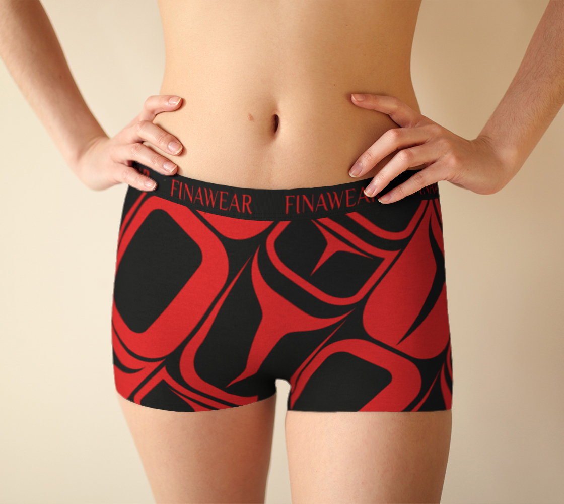 Direct Form Red Boy Shorts