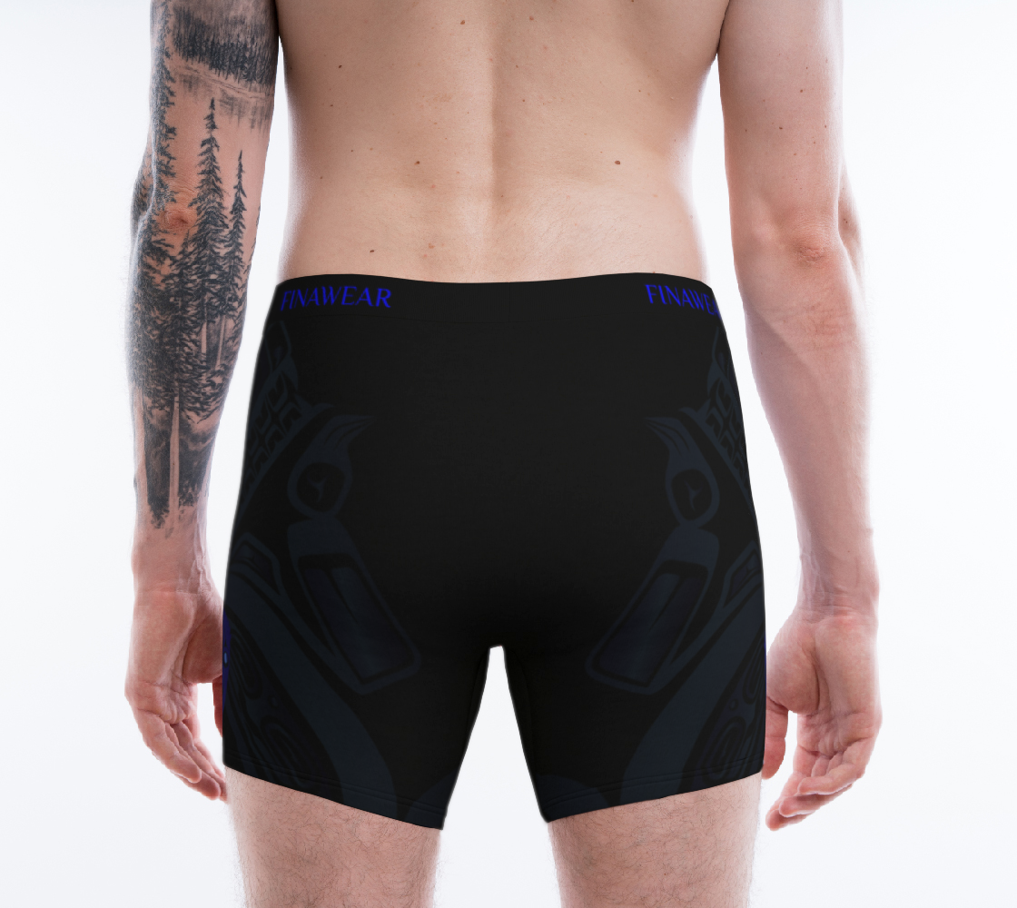 Wolf Blue Men's Boxers