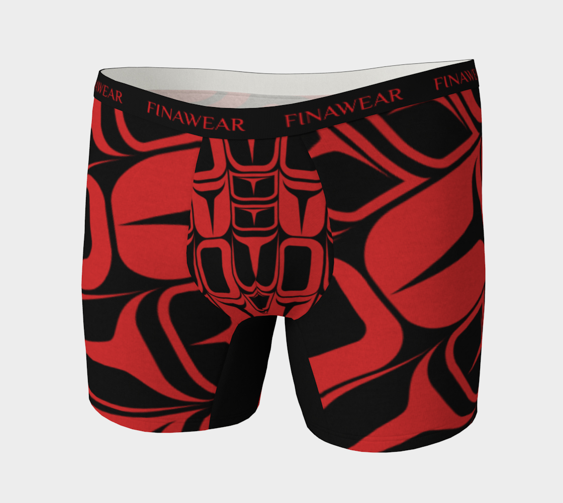 Direct Form Red Men's Boxers