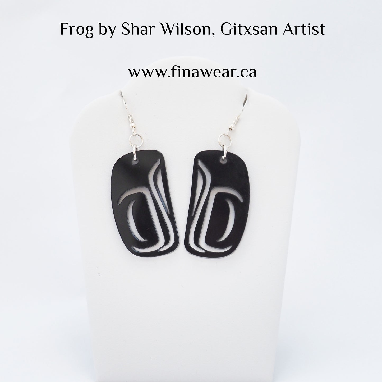 Frog Black by Shar Wilson, Gitxsan Artist