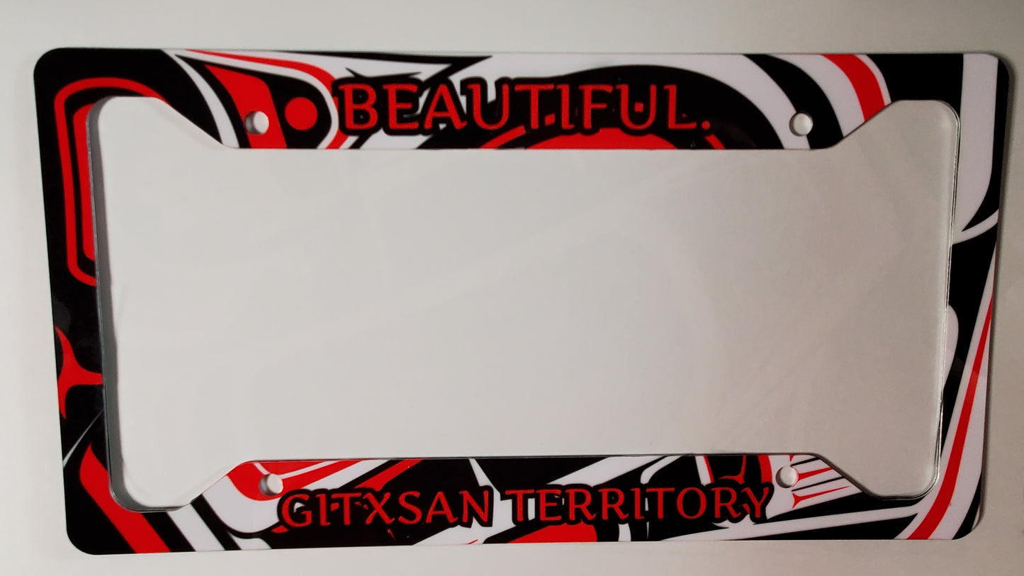 Gitxsan Territory Plate Frame