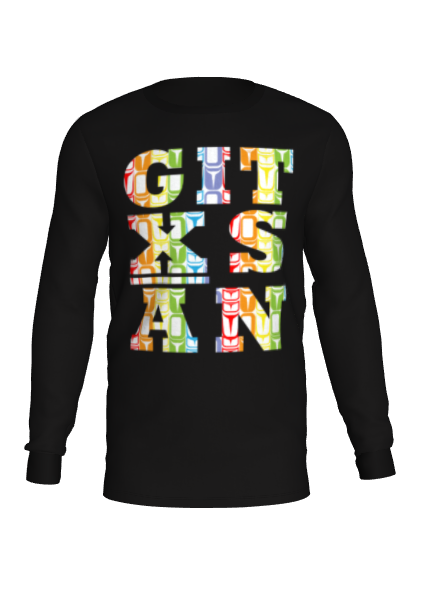 Gitxsan Rainbow Long Sleeve Unisex Tee