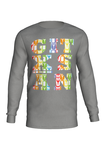 Gitxsan Rainbow Long Sleeve Unisex Tee