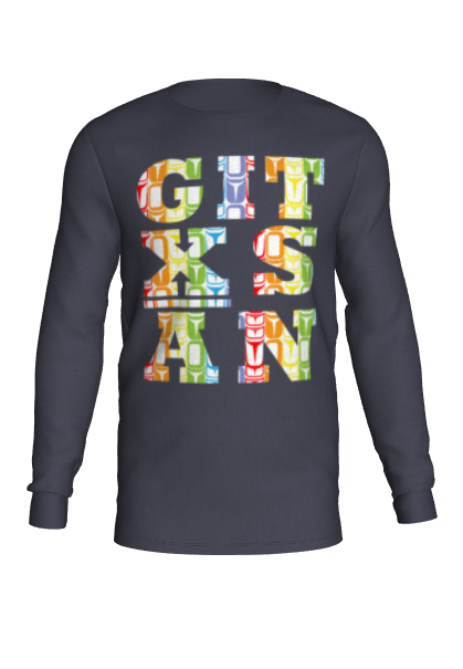 Gitxsan Rainbow Long Sleeve Unisex Tee