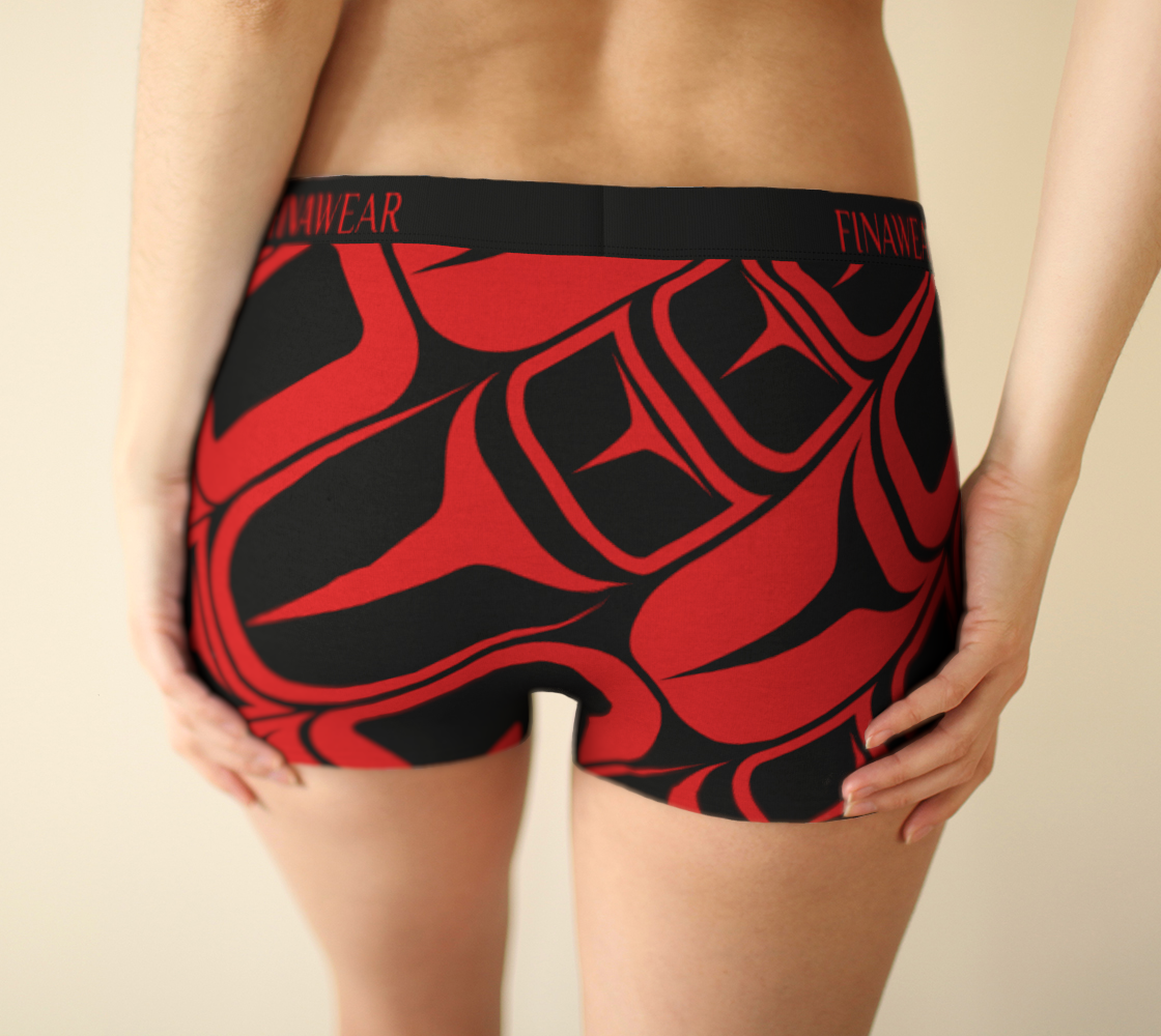 Direct Form Red Boy Shorts