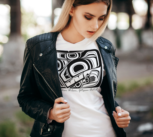 Gitxsan Abstract Womxn's Tee