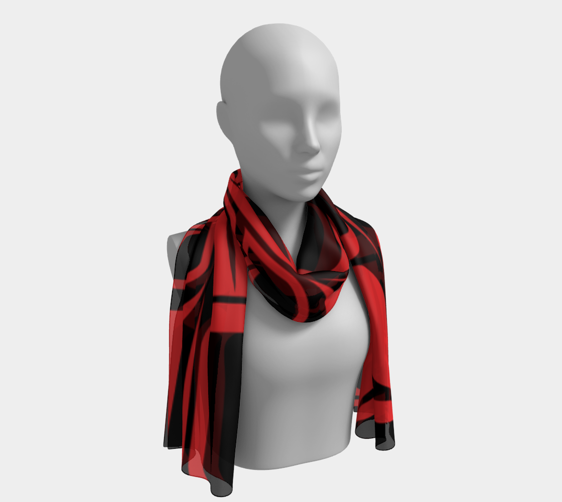 Form Red Scarf