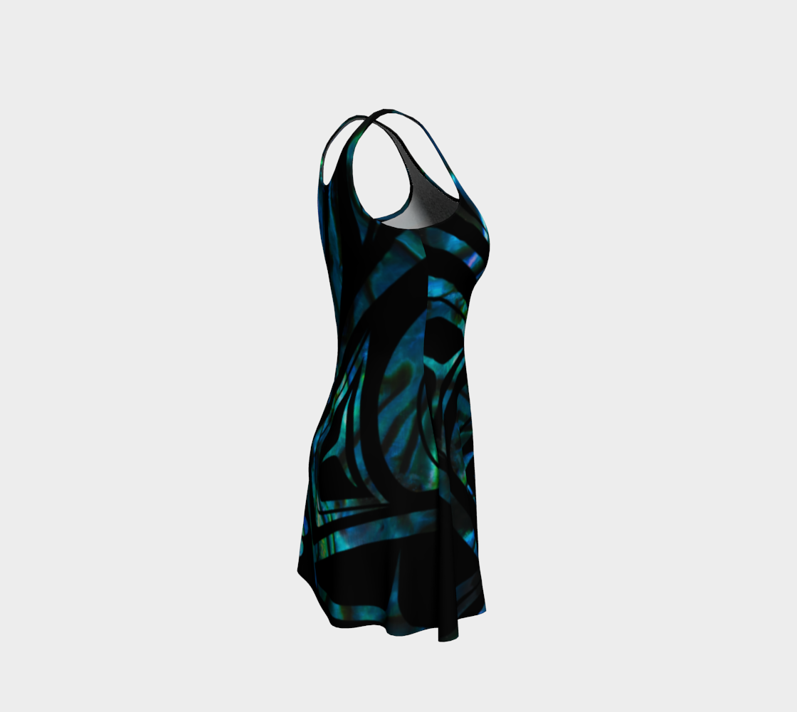 Knowing 2 Abalone Flare Dress
