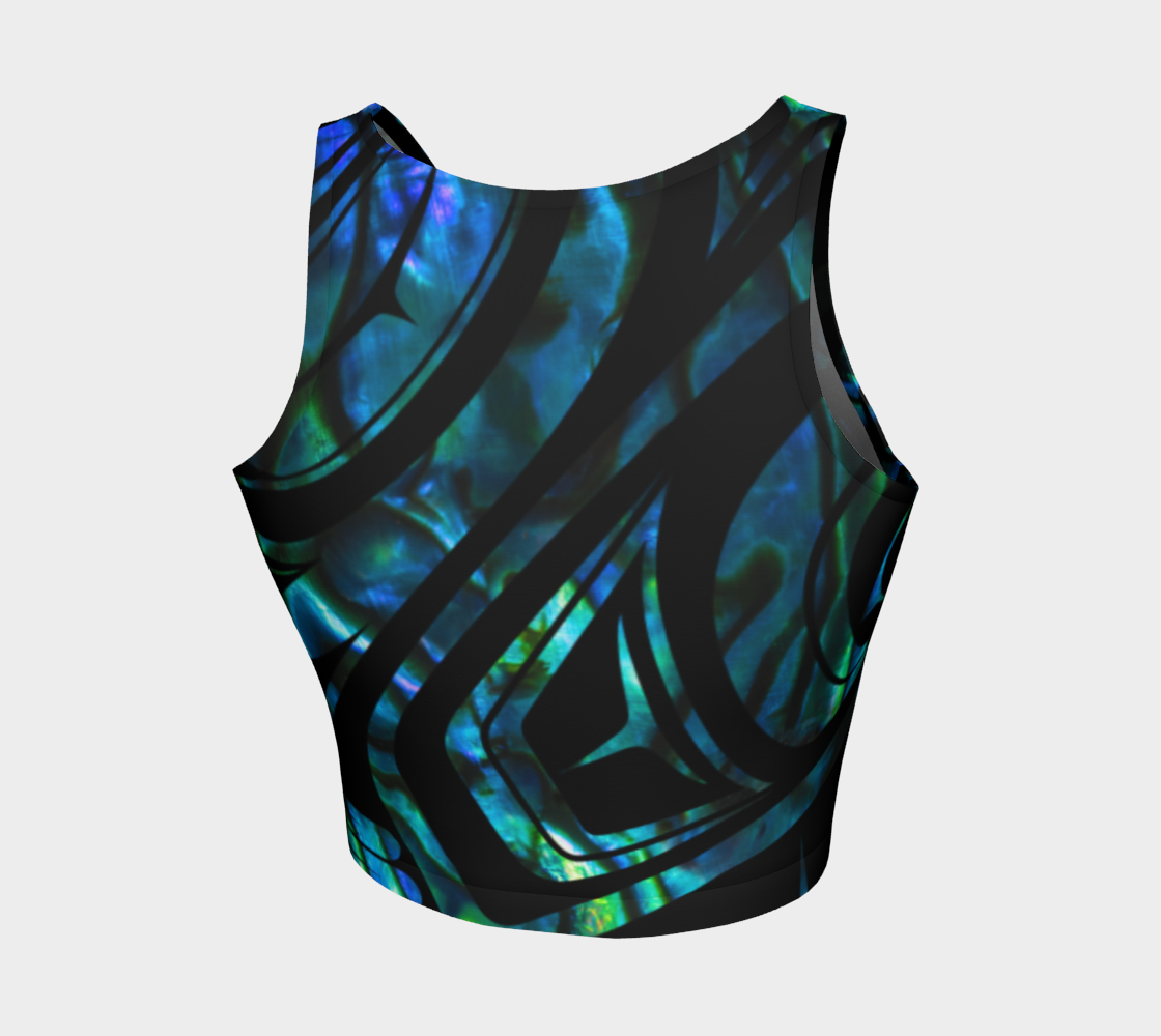 Knowing 2 Abalone Crop Top